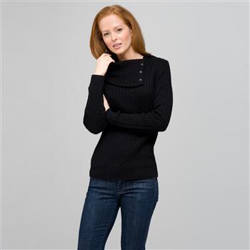 Long Sleeve Button Out Turtle Neck x0012, , large