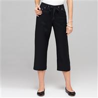 Classic Crop Pant x0015, Black, medium