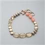 Pink and Gold Necklace x0048, Pink, small