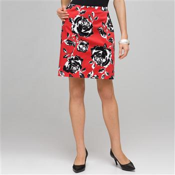 Rose Floral Skirt x0039, , large