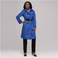 Trench Coat - Sold Out! x0012, Cobalt, medium