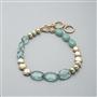Green and Gold Necklace, , small