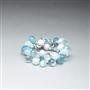 Green and Blue Stretch Bracelet, , small
