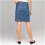 Denim Slim Skirt, , small