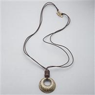Drop Necklace x0012, Gold, medium