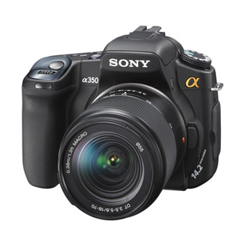 Sony Alpha 350 Digital SLR Camera w/18-70mm Lens x0048, , large